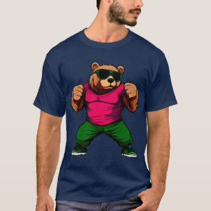 T-shirt fitness aux ours