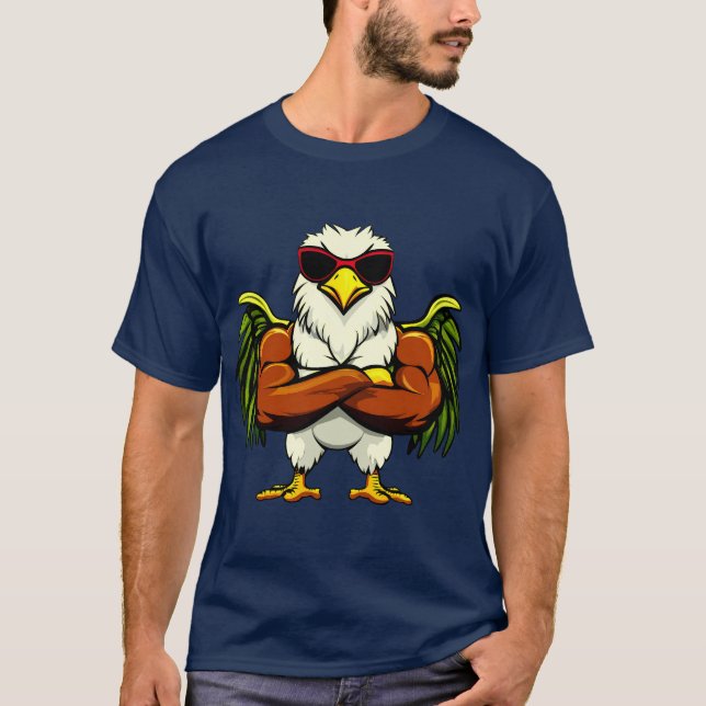 T-shirt Fitness Eagle (Devant)