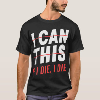 T-shirt Fitness entraînement Gym Lover Je Peux Le Faire Si