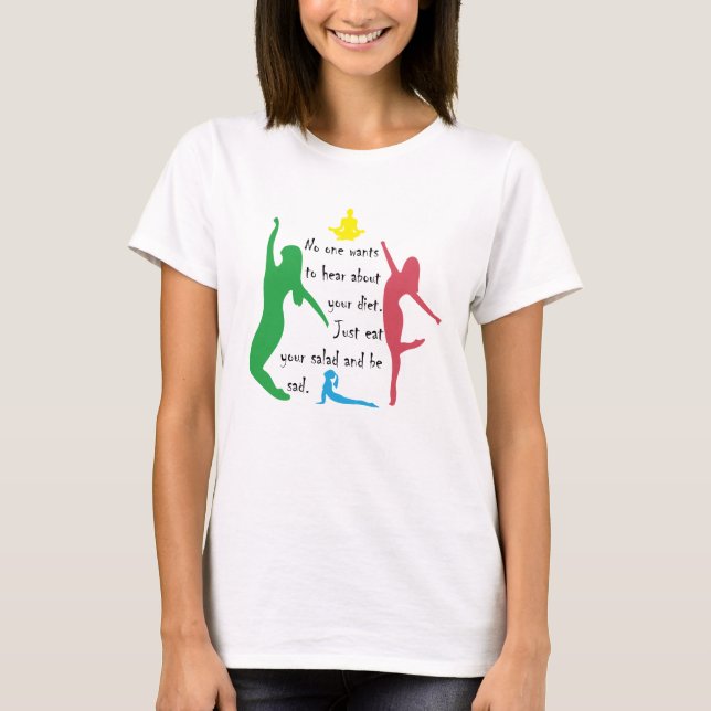 T-shirt Fitness Femmes - Femmes Fitness Wear - Entraînemen (Devant)