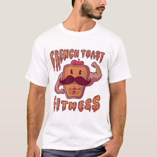 T-SHIRT FITNESS FRANÇAIS TOAST