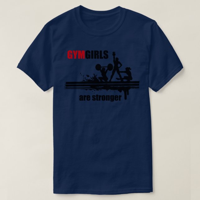 T-shirt Fitness Gymnase Jeune formatrice Sport Entraînemen (Design devant)