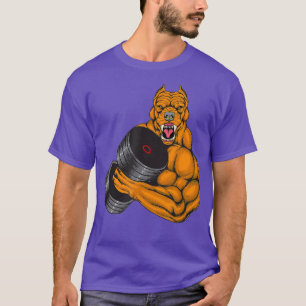 T-shirt Fitness Pit Bull Gym - Remise-Poids