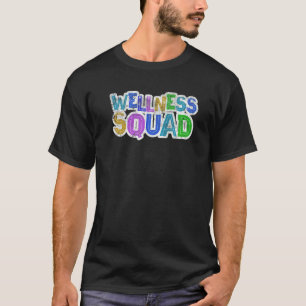 T-shirt Fitness Wellness Squad Gym Crew Health Trainer Nur