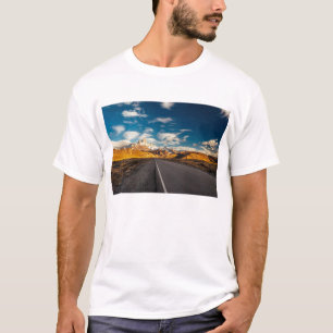 T-shirt Fitz Roy dans la lumière de matin
