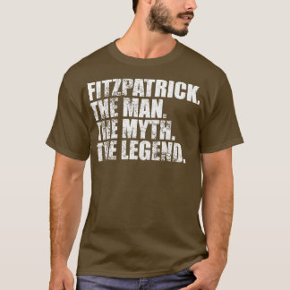 T-shirt Fitzpatrick Fitzpatrick Nom de famille Fitzpatrick