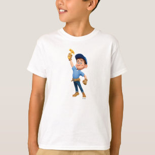 T-shirt Fix-It Jr Holding Hammer dans l'air