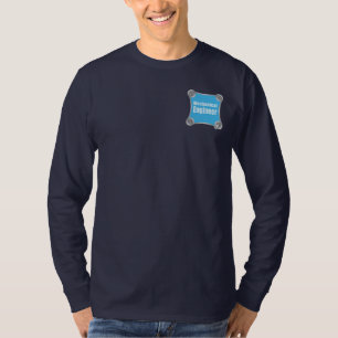 T-shirt Fixateur mécanique bleu