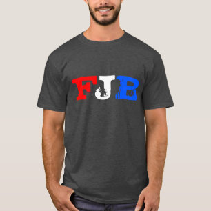T-shirt FJB Rouge Bleu Bleu