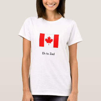 T-shirt flag_canada, hein à Zed