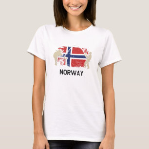 T-shirt Flag norvégien