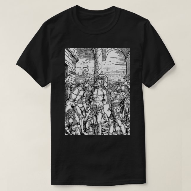 T-shirt Flagellation du Christ (Design devant)