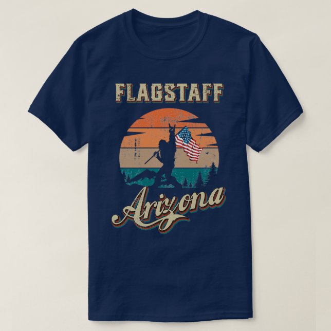 T-shirt Flagstaff Arizona (Design devant)