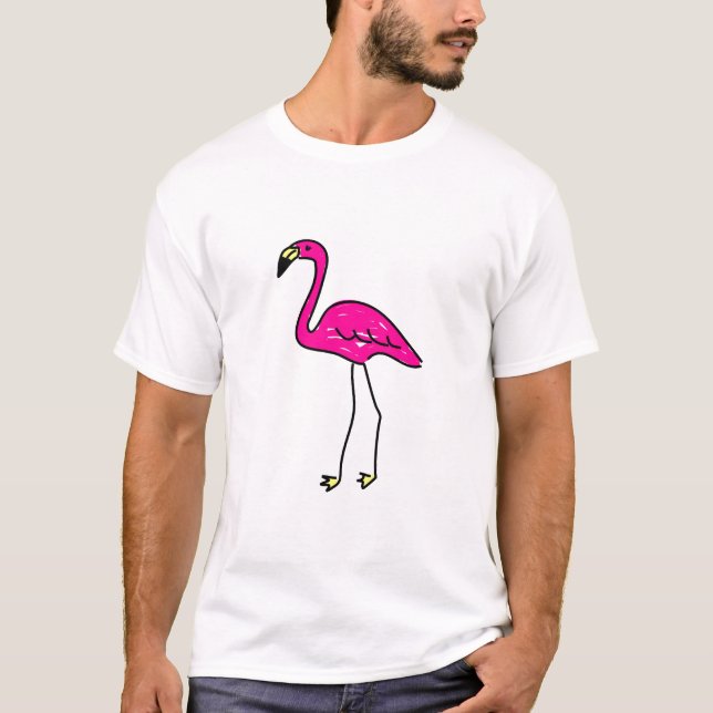 T-shirt flamant (Devant)