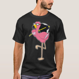 T-shirt Flamant avec parapluie