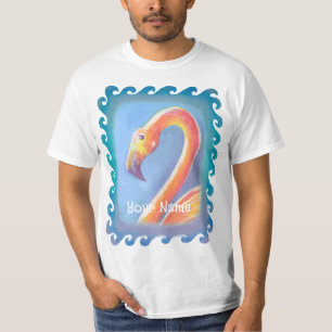 T-shirt Flamant ondulé