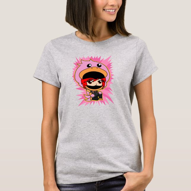 T-shirt Flamant rose (Devant)