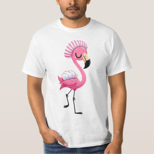 T-SHIRT FLAMANT ROSE 6