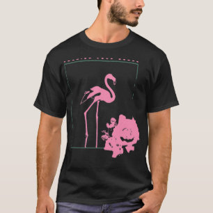 T-shirt Flamant rose de chansons d'amour espagnoles