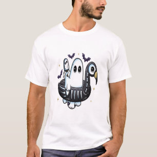 T-shirt Flamant rose d'été Floatie