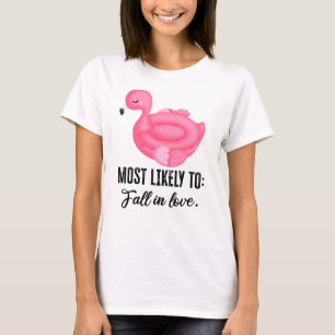 T-shirt Flamant rose Fiesta : Pool & Beach Party