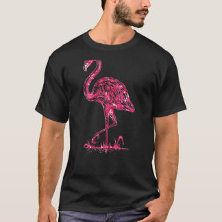 T-shirt Flamant rose Flamant rose Flamant rose de  pour fe