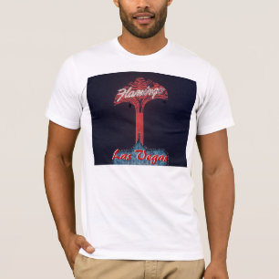 T-shirt Flamant rose Hotel Las Vegas