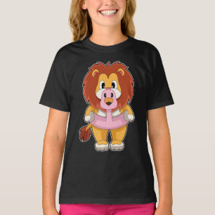 T-shirt Flamant rose Lion