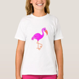 T-shirt Flamant rose mignon - Joyeux