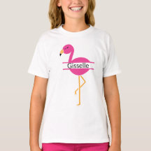 Flamant rose personnalisé