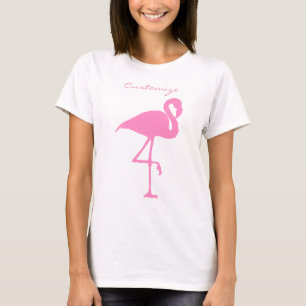 T-shirt Flamant rose rose Thunder_Cove
