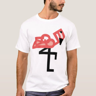 T-shirt FLAMANT ROSE ToldemArt