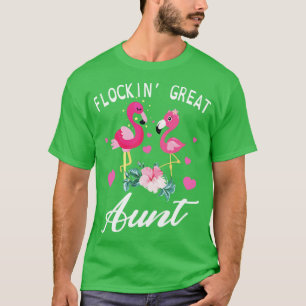 T-shirt Flamants roses mignons dansant ensemble Flockin Gr