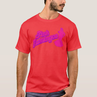 T-shirt Flamants roses roses