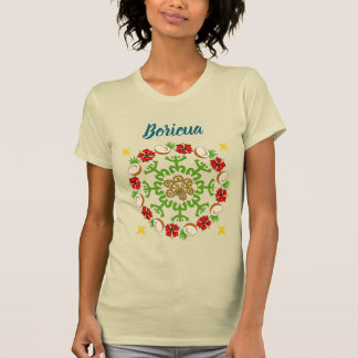 T-shirt Flamboyan de noix de coco de Boricua