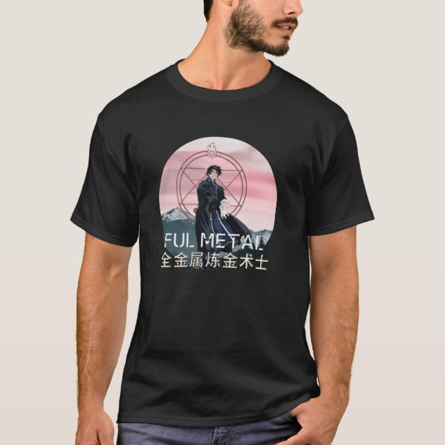T-shirt Flamelle d'alchimiste fullmetal Essentiel 3 (Devant)