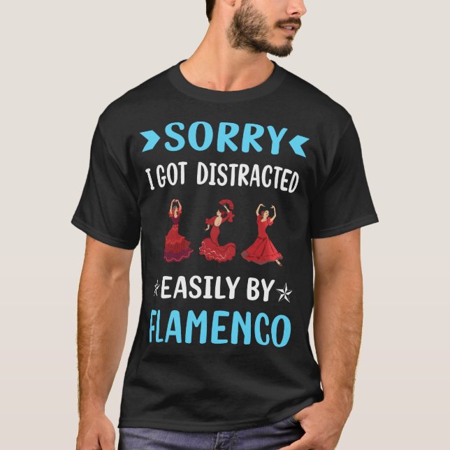 T-shirt Flamenco distrait (Devant)