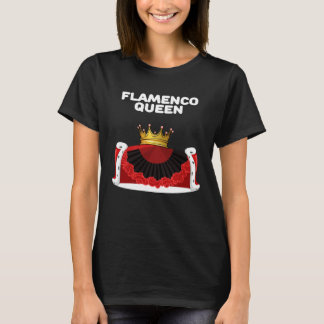 T-shirt Flamenco Queen Girls Flamenco  Womens Flamenco