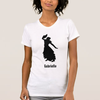 T-shirt Flamenco Silhouette