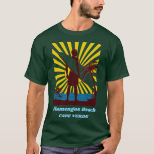 T-shirt Flamengos Beach pour les amateurs de vacances sur