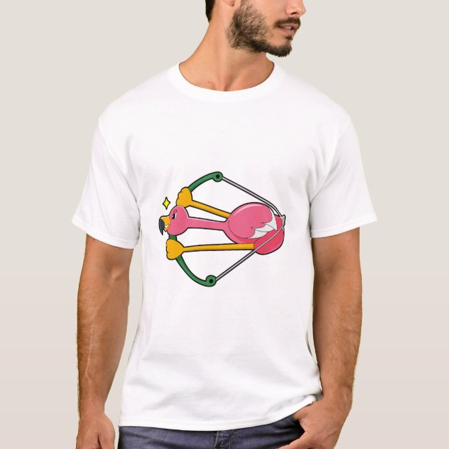 T-shirt Flamingo as Arrow (Devant)