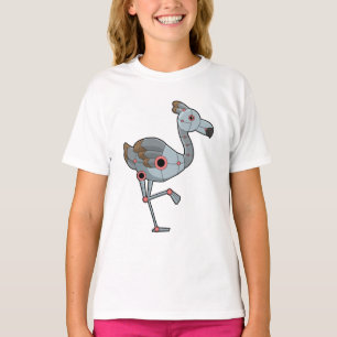 T-shirt Flamingo as Robot
