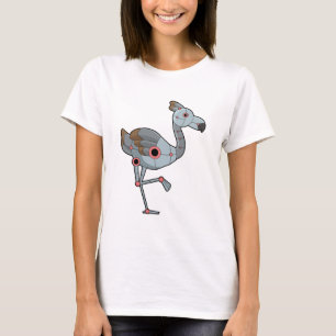 T-shirt Flamingo as Robot