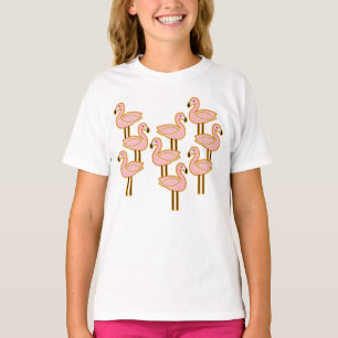 T-shirt Flamingo du milieu du siècle