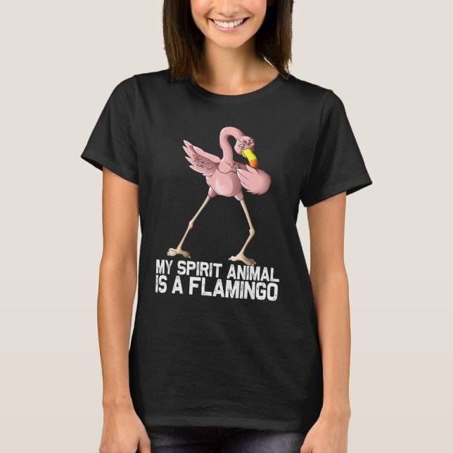 T-shirt Flamingo For Men Women Kids Flamingo Bird  1 (Devant)