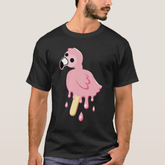 T-shirt Flamingo Merch Mrflimflam Albert Melting Bird Pops