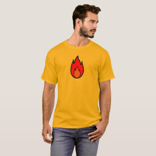 T-shirt flamme
