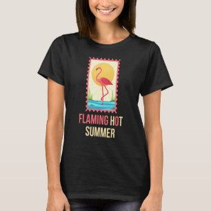 T-shirt Flamme Vêtements chauds été femmes Enfants Hommes 