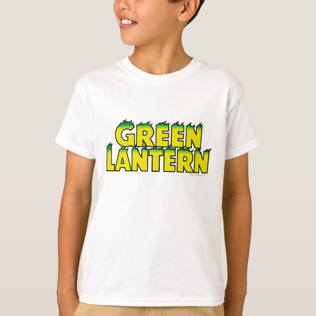 T-shirt Flammes du logo jaune (Devant)