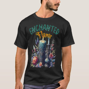 T-shirt Flammes enchantées : Bougies brûlantes
